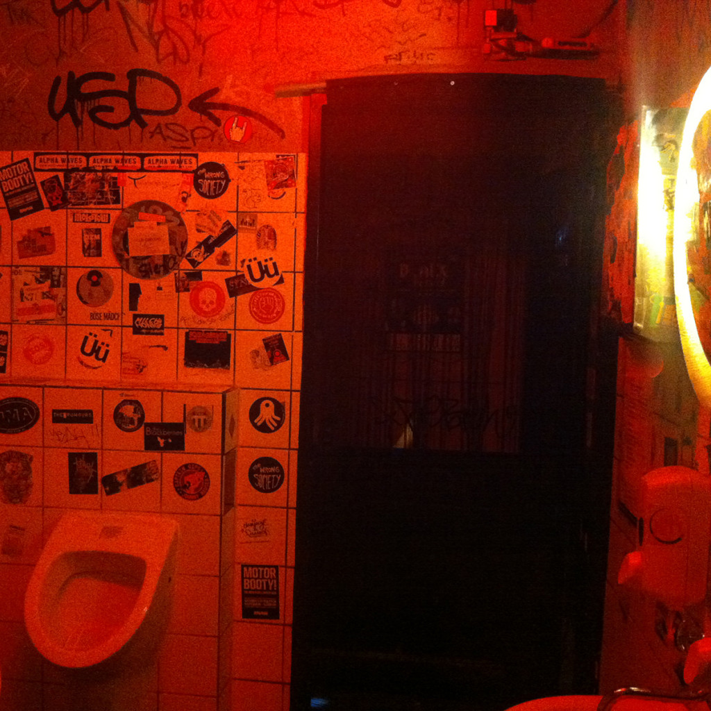 Toilette im Molotow